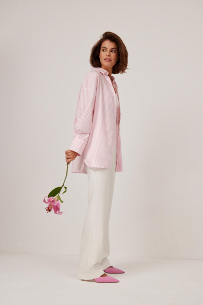 Брюки классические прямые (айвори)